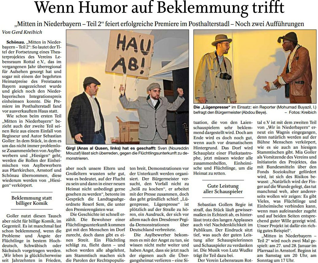 Mitten in Niederbayern 2.0 Mitten in Niederbayern 2.0
